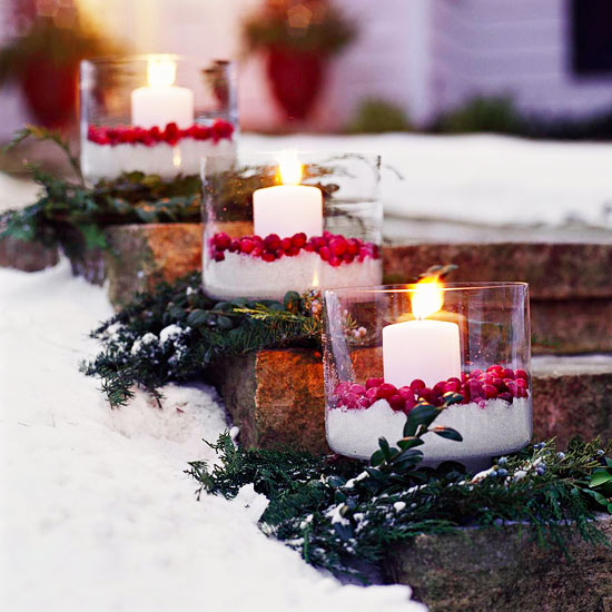 Cranberry Luminarias