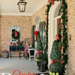 Welcome Home Tour featuring the Christmas Porch of Our Southern Home