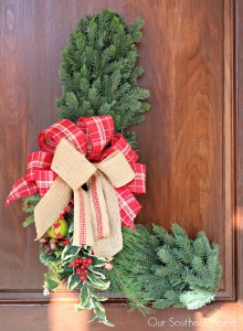 Welcome Home Tour featuring the Christmas Porch of Our Southern Home