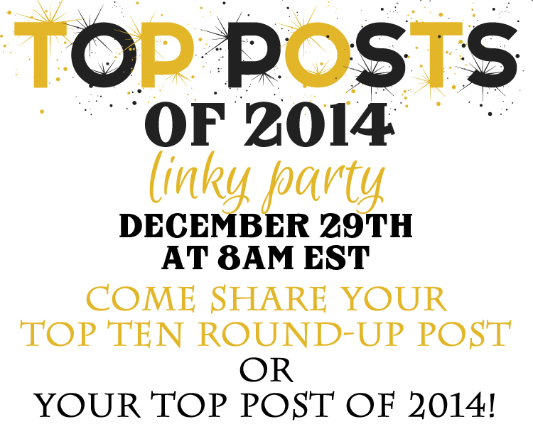 Top Posts of 2014 Link Party via Our Southern Home