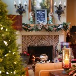 French Country Christmas mantel by Our Southern Home