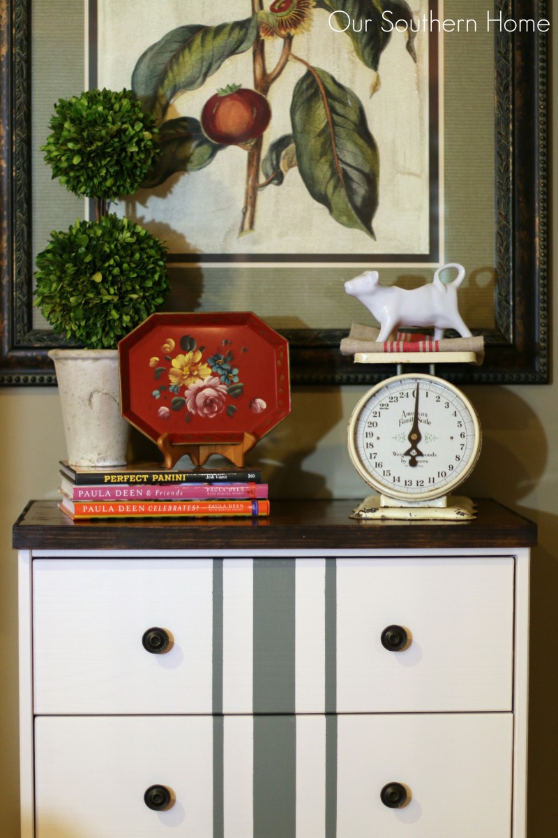 Vintage Farmhouse Ikea Rast Hack from Our Southern Home