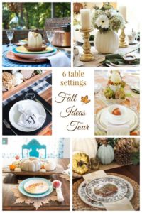 Fall ideas tour with a little something for everyone from decorating to free fall printables!
