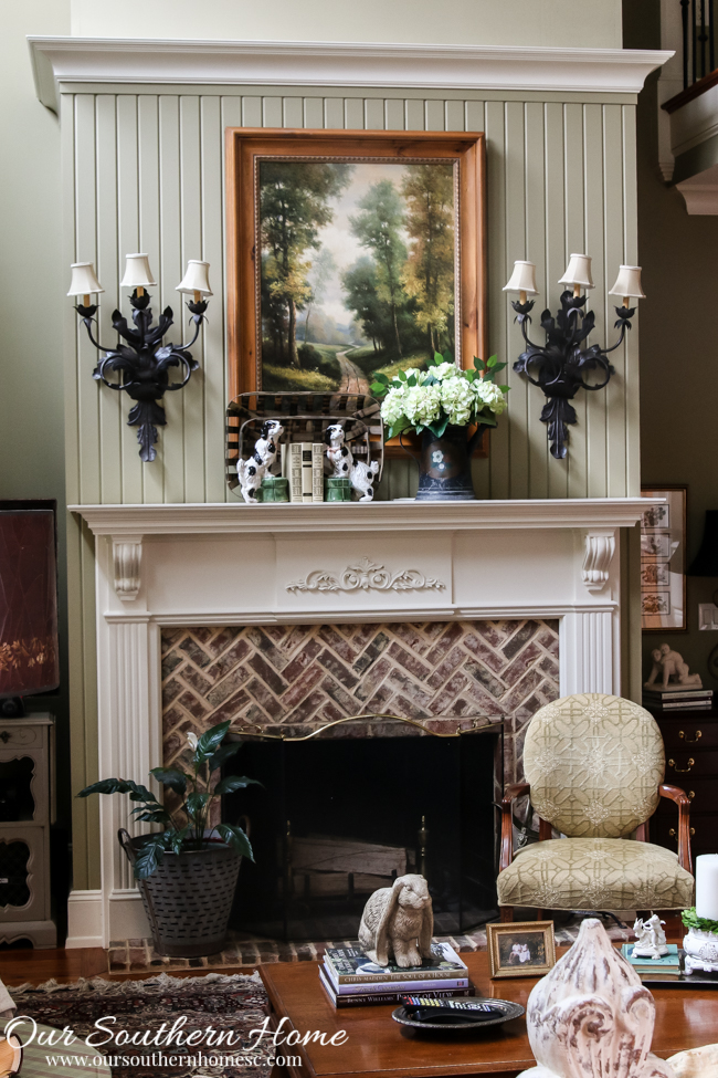 2016 Spring Family Room tour by Our Southern Home