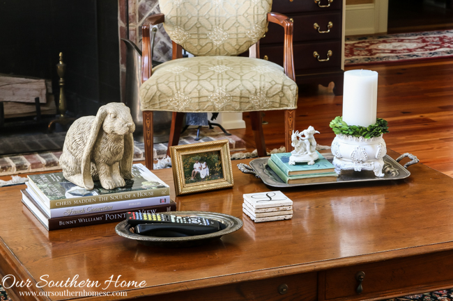 2016 Spring Family Room tour by Our Southern Home