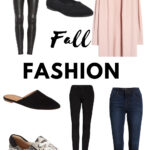 fall fashion graphic for women