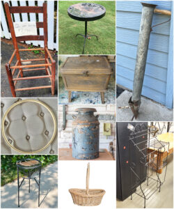 collage of before projects