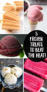 5 frozen treats to beat the heat from Inspiration Monday weekly features