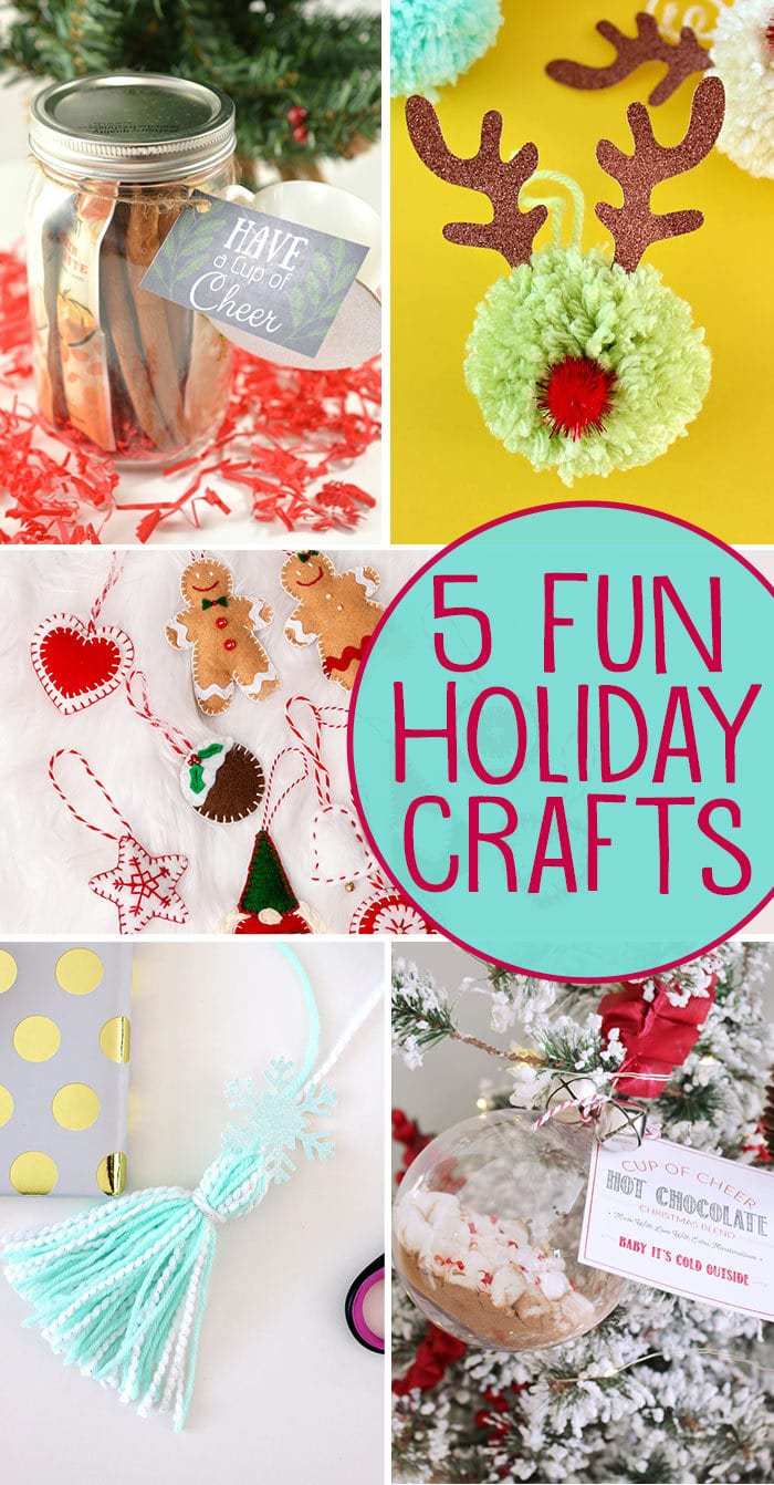 holiday crafts graphic