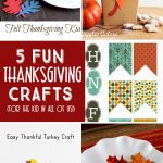 5 Thanksgiving Crafts are the features this week from Inspiration Monday!