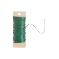 Darice Paddle Wire, 22-Gauge, Green, 38 Yards,