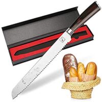 Bread Knife,10-Inch Imarku Pro serrated knife, High Carbon Stainless Steel Cake Knife
