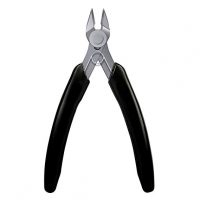 Lifegoo Professional Flush Cutter Wire Side, 5 inch Cable Cutters Wire Steel Cutting Nippers Perfect for Electrical Jewelry Processing ect - Black &hellip;
