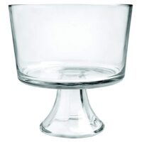 Anchor Hocking Presence Trifle Footed Dessert Bowl, Crystal clear glass - 86777L13