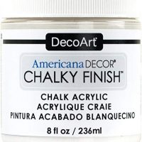 Americana Décor Acrylic Chalky Finish Paint: Everlasting White, 8 oz