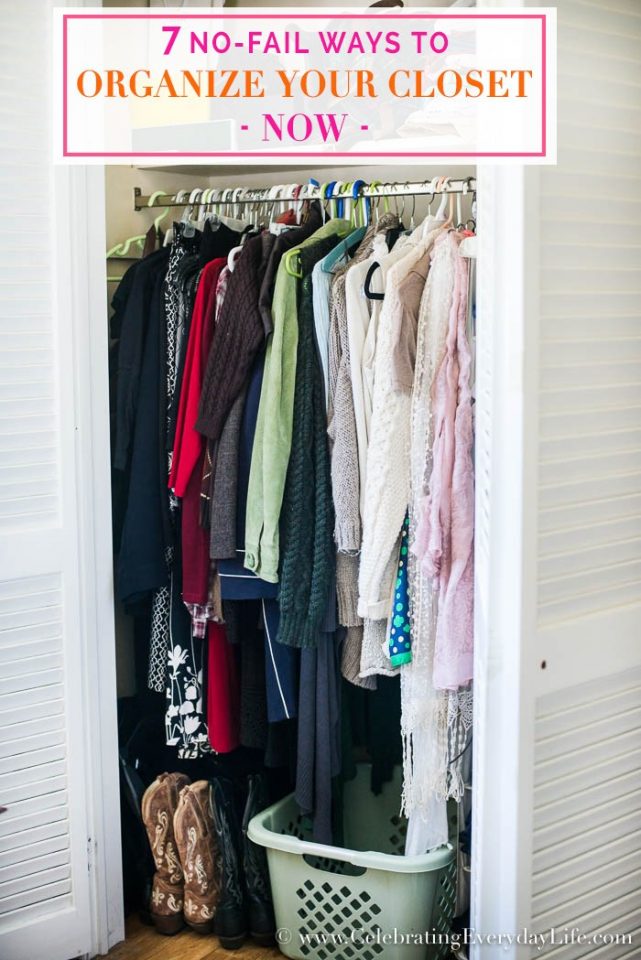 organined closet