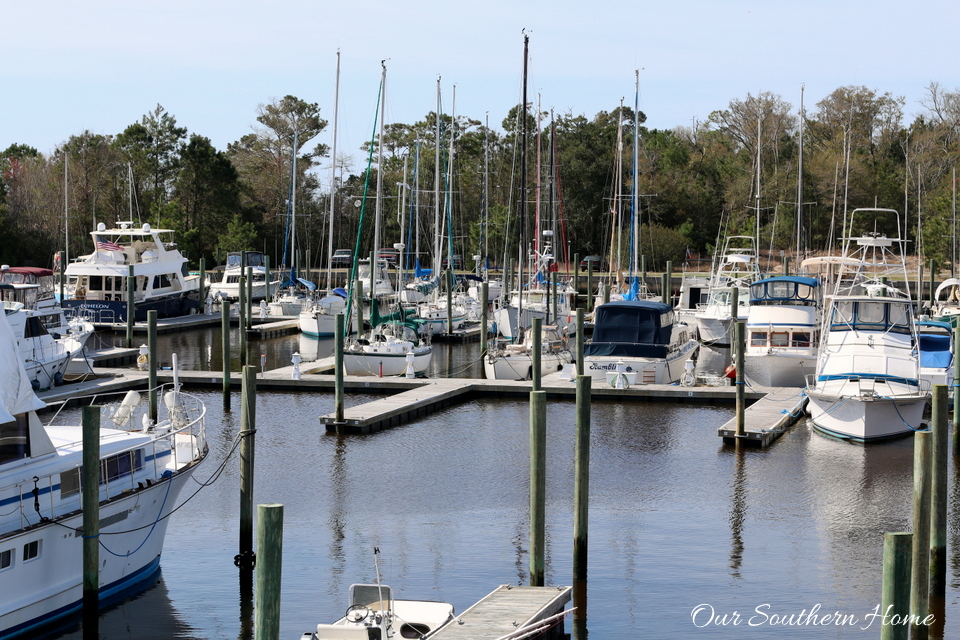Fabulous visual tour of the homes of Bald Head Island, NC by Our Southern Home