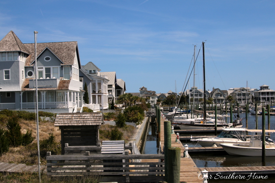 Fabulous visual tour of the homes of Bald Head Island, NC by Our Southern Home