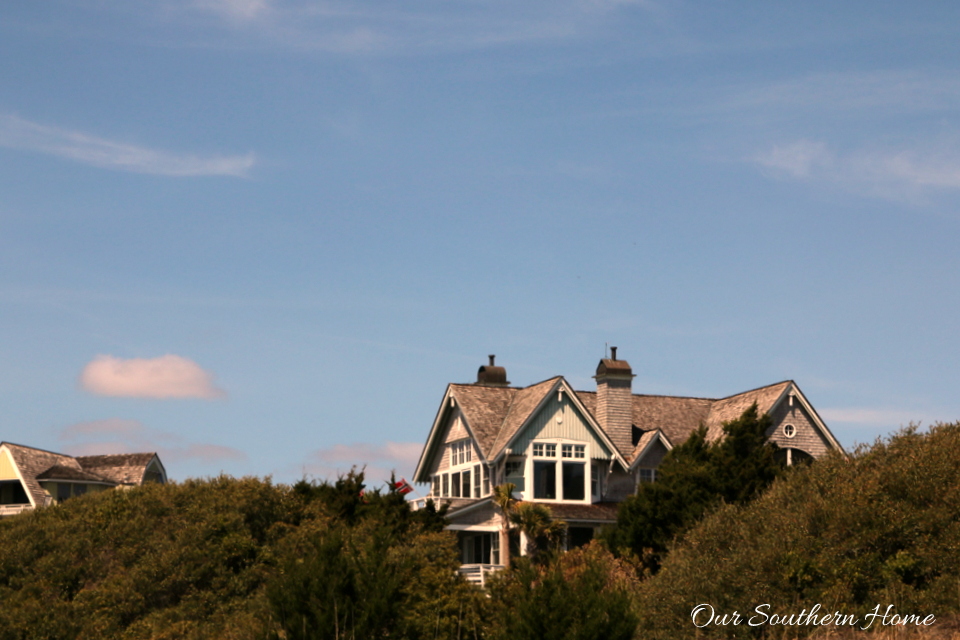 Fabulous visual tour of the homes of Bald Head Island, NC by Our Southern Home