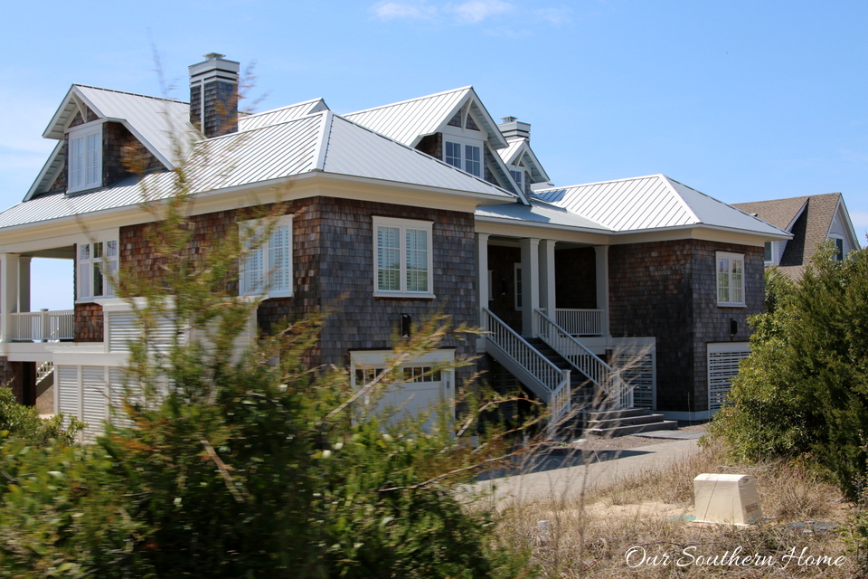 Fabulous visual tour of the homes of Bald Head Island, NC by Our Southern Home