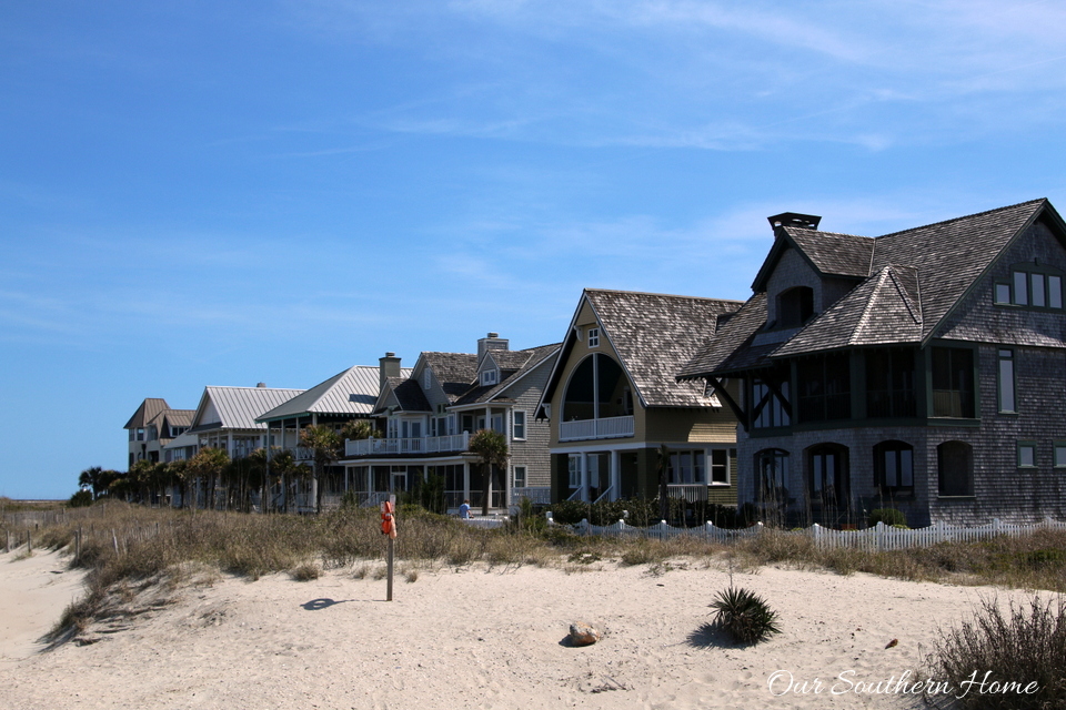 Fabulous visual tour of the homes of Bald Head Island, NC by Our Southern Home