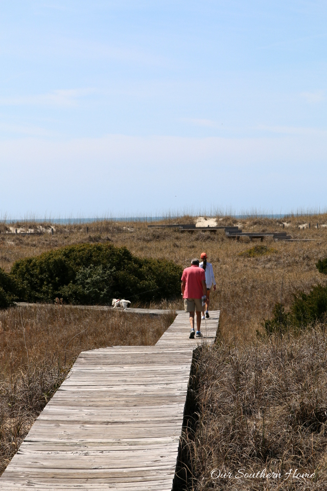 Fabulous visual tour of the homes of Bald Head Island, NC by Our Southern Home