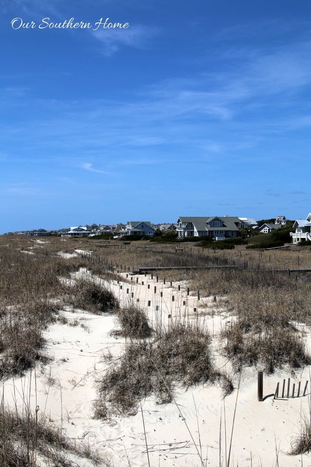 Fabulous visual tour of the homes of Bald Head Island, NC by Our Southern Home