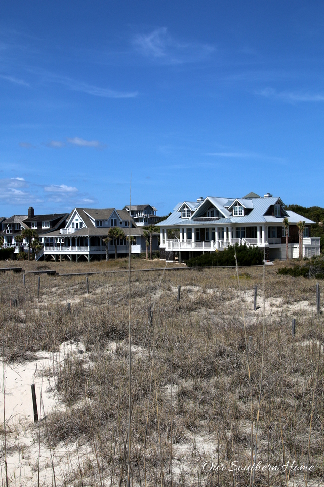 Fabulous visual tour of the homes of Bald Head Island, NC by Our Southern Home