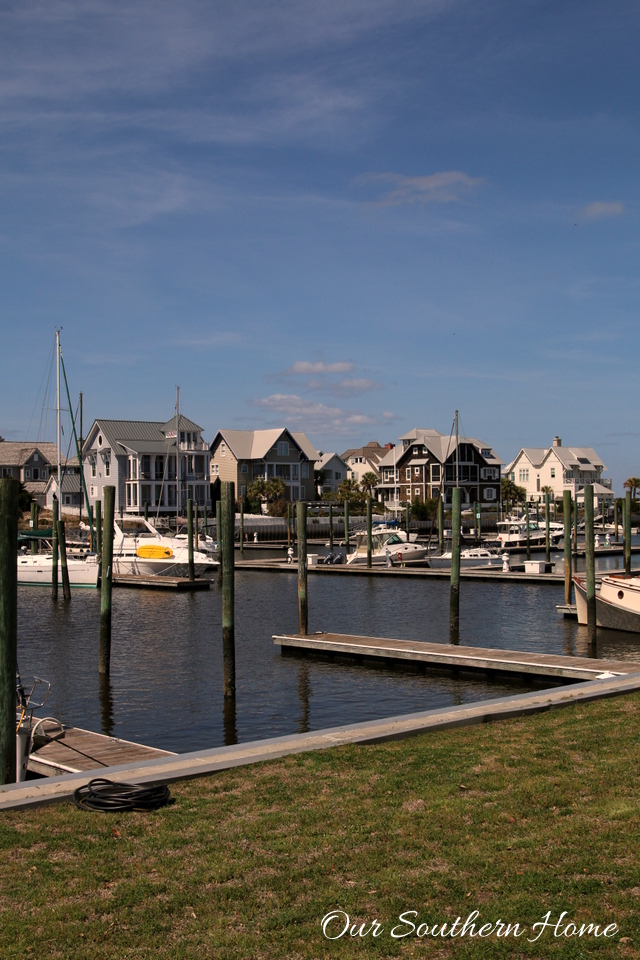 Fabulous visual tour of the homes of Bald Head Island, NC by Our Southern Home