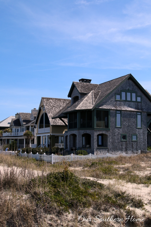 Fabulous visual tour of the homes of Bald Head Island, NC by Our Southern Home