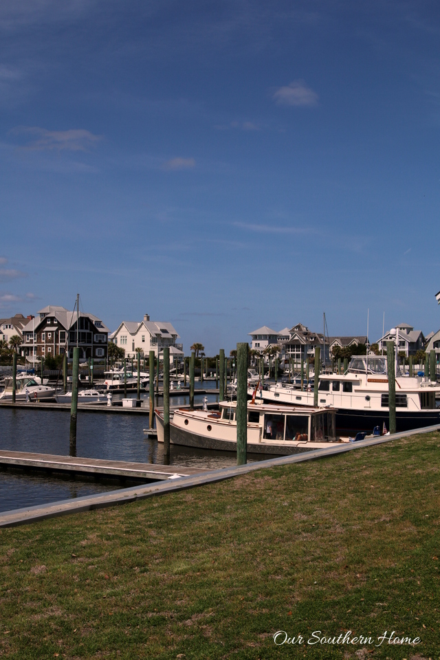 Fabulous visual tour of the homes of Bald Head Island, NC by Our Southern Home