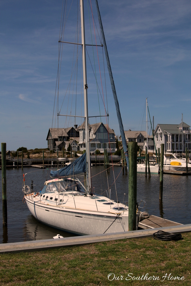 Fabulous visual tour of the homes of Bald Head Island, NC by Our Southern Home