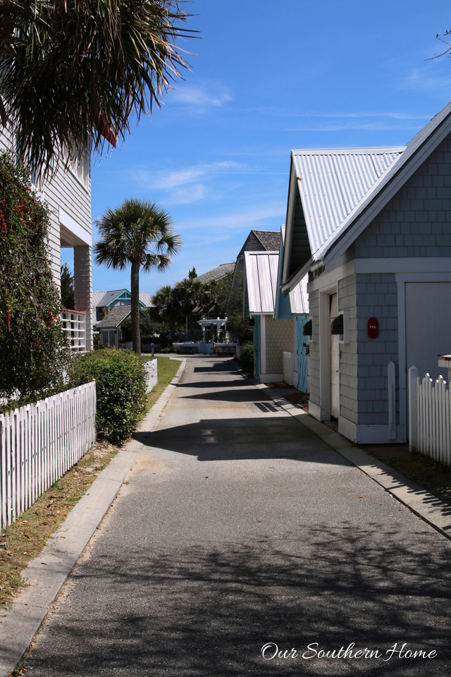 Fabulous visual tour of the homes of Bald Head Island, NC by Our Southern Home