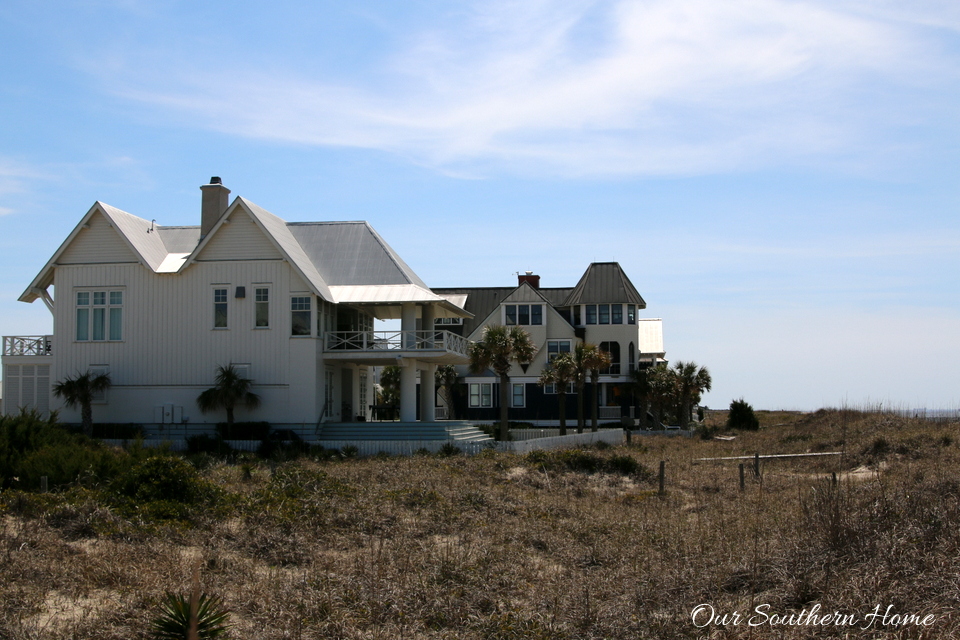 Fabulous visual tour of the homes of Bald Head Island, NC by Our Southern Home