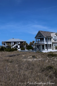 Fabulous visual tour of the homes of Bald Head Island, NC by Our Southern Home