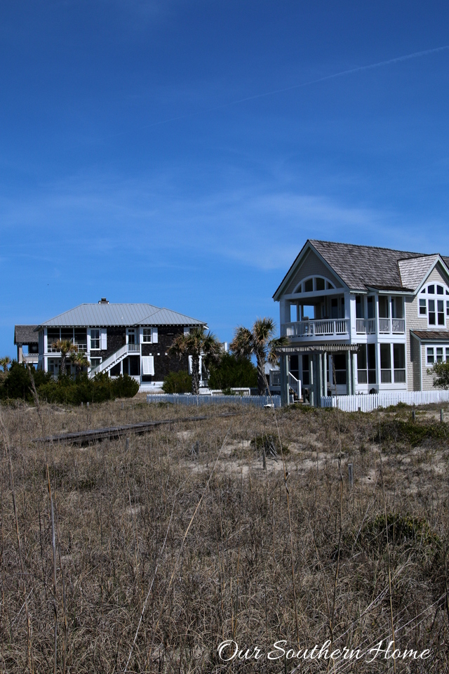 Fabulous visual tour of the homes of Bald Head Island, NC by Our Southern Home