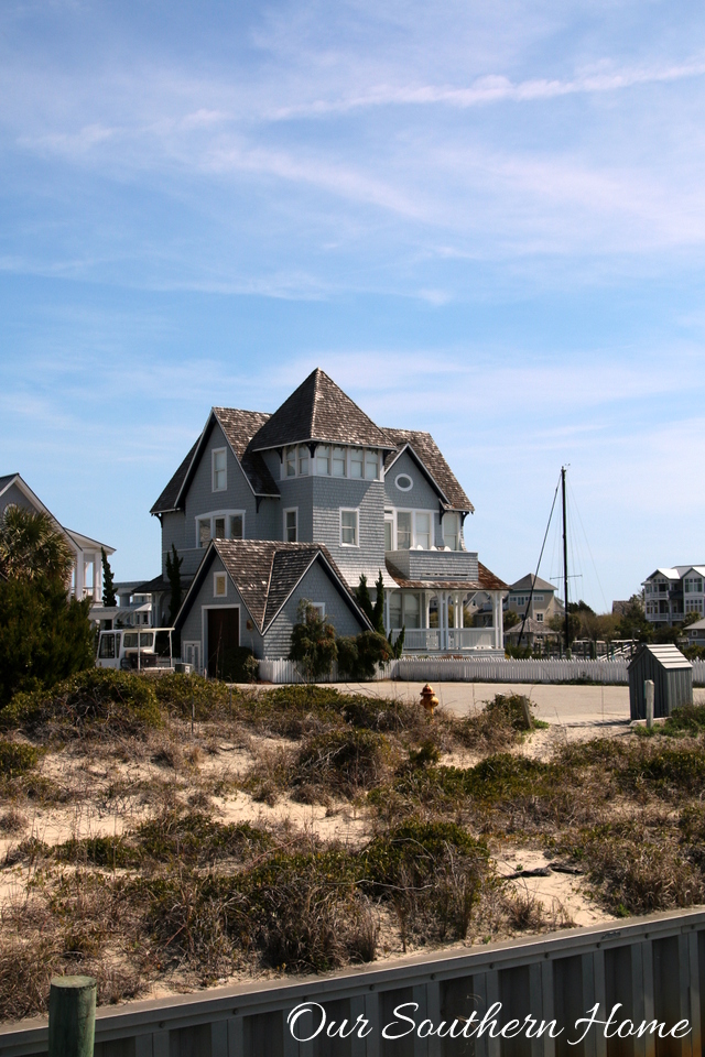 Fabulous visual tour of the homes of Bald Head Island, NC by Our Southern Home