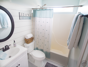 Farmhouse and Cottage bathroom inspiration to inspire your next makeover!