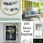 DIY Ideas for Your Home are the features for this week's Inspiration Monday link party! Come join the fun!!