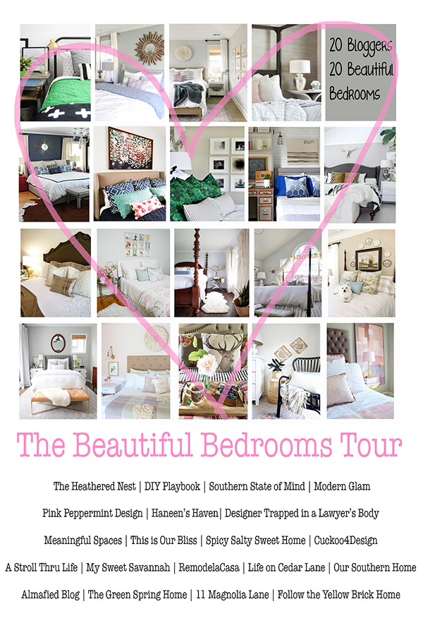 Beautiful bedrooms tour features top bloggers sharing inspiration for your home!