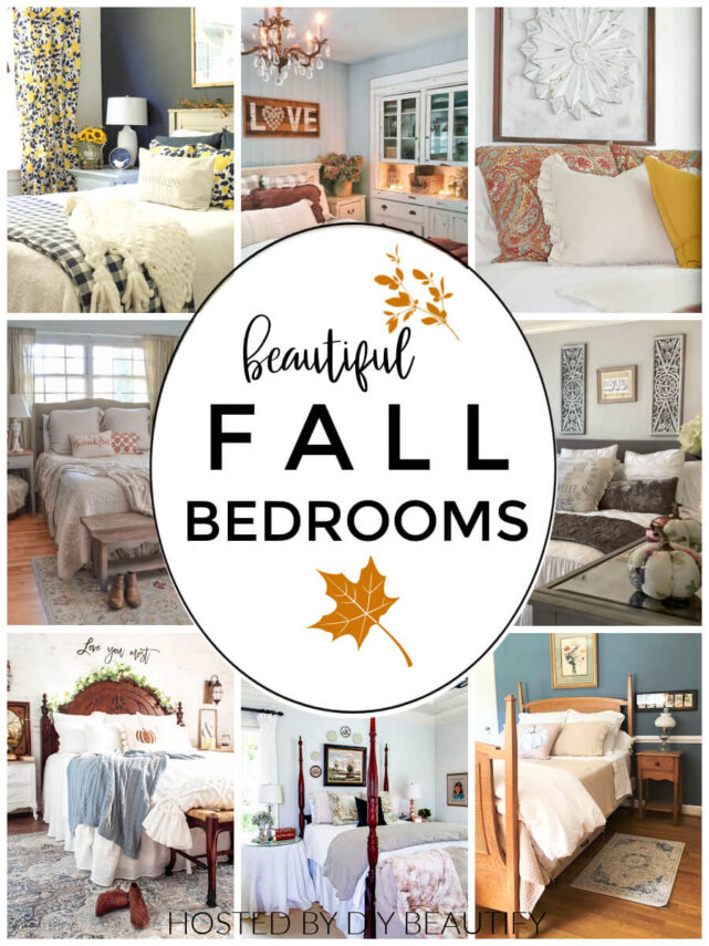 Fall Master Bedroom - Our Southern Home