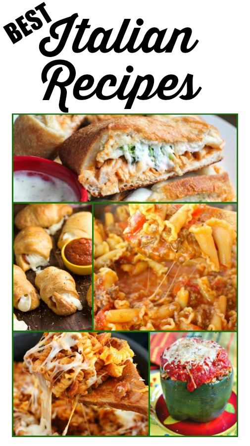 Best Italian recipes from this week's Inspiration Monday link party!