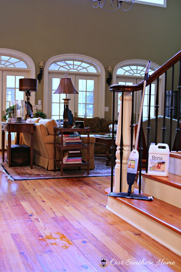 Bona hardwood floor cleaner by Our Southern Home 3