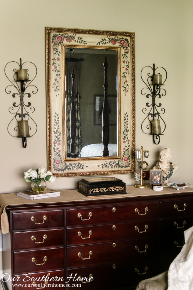 Coffee mug holder turned into a glam bracelet organizer by Our Southern Home