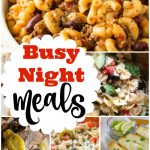 Busy night meals are the features from this week's Inspiration Monday link party!