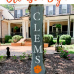 clemson sign