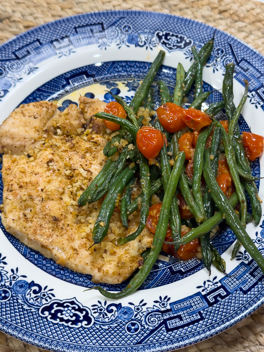chicken and beans