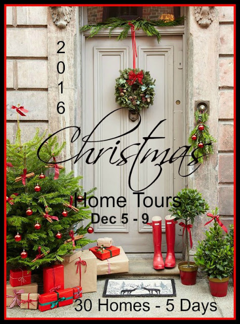 2016 Christmas Home Tour with 30 homes featured over 5 days