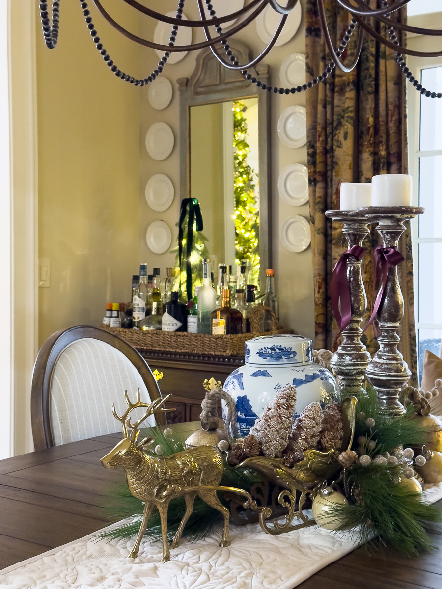 christmas tablescape
