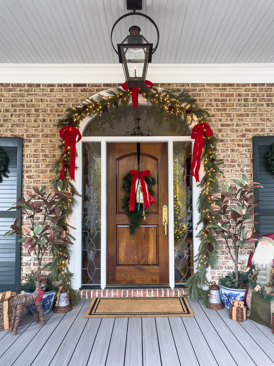 christmas porch